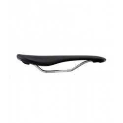 Седло Fabric SCOOP Elite Flat 142 мм, база нейлон, cr-mo рейлы, черное