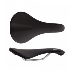 Седло Fabric SCOOP Gel Radius 155 мм, база нейлон, cr-mo рейлы, черное