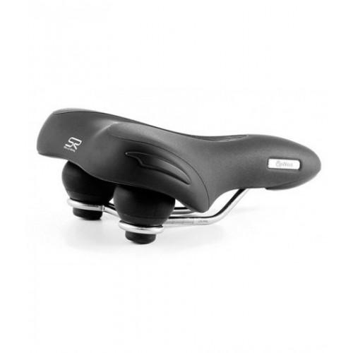  Седло Selle Royal Premium OPTICA MODERATE, 3D Skingel, обивка Black Astrale, 248х184мм, 530г, эластомеры, женское, чёрное - фото 2