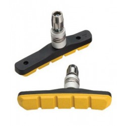 Колодки тормозные MTB v-br. JAGWIRE Mountain Sport (Basics Comp Mountain XC) JS908T-Y - Yellow