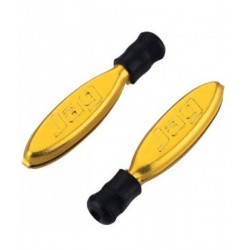 Законцовка троса JAGWIRE Non-Crimp CHA069 - торм/перекл. Gold алюм. (4шт)