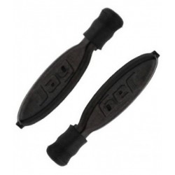 Законцовка троса JAGWIRE Non-Crimp CHA071 - торм/перекл. Black алюм. (4шт)