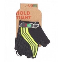 Green Cycle NC-2508-2015 MTB Gel fingerless gloves black-green