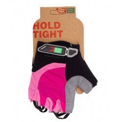 Green Cycle NC-2523-2015 MTB Feminine fingerless gloves pink-black