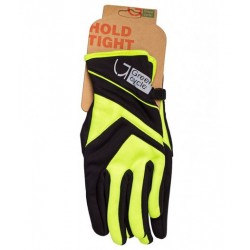 Перчатки Green Cycle NC-2576-2015 WindStop с закрытыми пальцами черно-зеленые