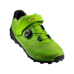 Обувь Mavic XA PRO размер UK 10 (44 2/3, 282мм) Lime Green/Pirate Black салатово-черная