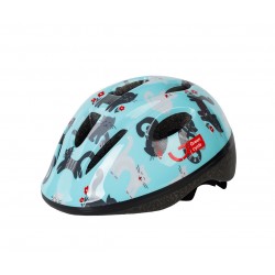Шолом дитячий Green Cycle Kitty розмір 50-54см білий