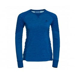 Термофутболка ODLO (110221) Shirt l/s crew neck NATURAL + X-WARM'18