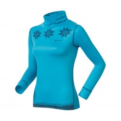 Термофутболка ODLO Shirt l/s turtle neck WARM TREND Original (graphics) W'14