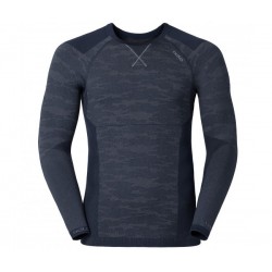 Термофутболка ODLO (170952) Shirt l/s crew neck Blackcomb EVOLUTION'17