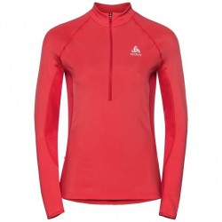 Кофти та толстовки для бігу ODLO ( 312481 ) Midlayer 1/2 zip ZEROWEIGHT WARM 2019