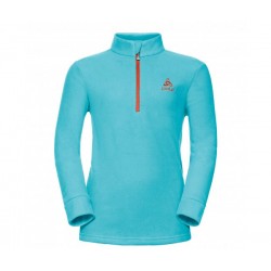 Sweatshirts and sweatshirts ODLO (541869) Midlayer 1/2 zip LE TOUR KIDS'18