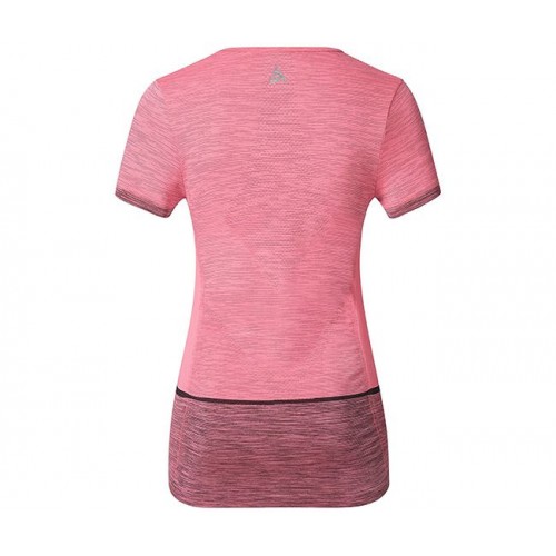  Running T-shirt ODLO (348041) Shirt s/s v-neck SEAMLESS KAMILERA W 2017 - photo 2
