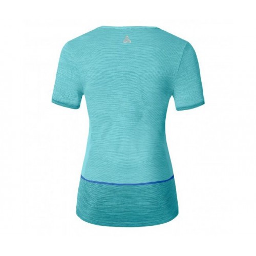 Running T-shirt ODLO (348041) Shirt s/s v-neck SEAMLESS KAMILERA W 2017 - photo 3