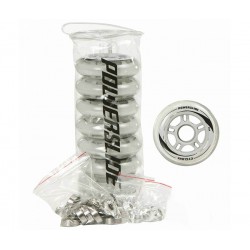 Колеса POWERSLIDE F1, 8x84mm, Abec 5, 8mm Spacer 2015