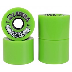 Wheels POWERSLIDE Ladera Boogers 66mm/82a green, 4-Pack
