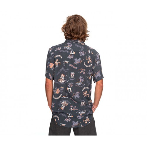  Shirt Quiksilver ( EQYWT03646 ) ALOHASTRIPCLUB M 2018 - photo 2