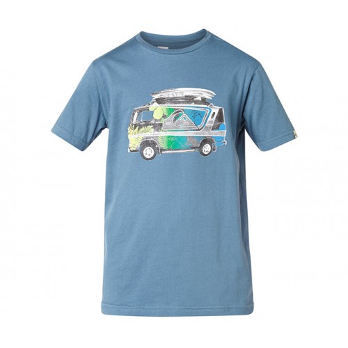  Футболка Quiksilver SS QS T YTH F24 B TEES'15 (детское) - фото 2