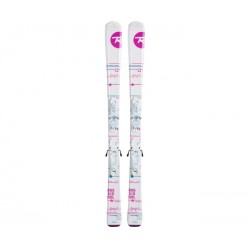 Лыжи горные ROSSIGNOL (RAFJY04/FCFK003) FUN GIRL KID-X + крепления KID-X 4 B76 2018