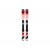 Лыжи горные ROSSIGNOL ( RAHJY02 ) FCFK002 HERO JR KX + крепления KID-X 4 B76 B/W 2019