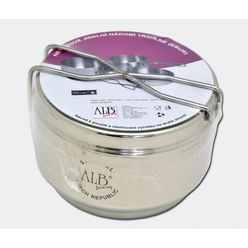 Туристичний посуд ALB (613) Three-piece 