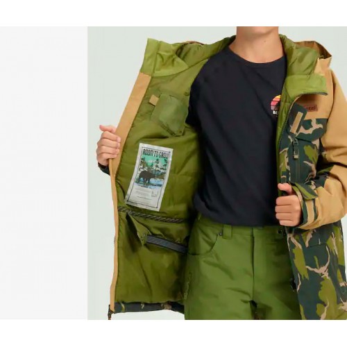 Сноубордическая куртка BURTON ( 20537100300 ) BOYS FRAY JK 2019 - фото 1