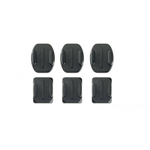  Curved + Flat GoPro Adhesive Mounts - A set of straight and curved GoPro adhesive mounts - photo 2